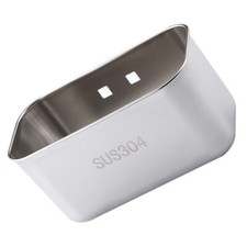  Half Sink Drainer Basket Stainless Steel Organizer for Kitchen