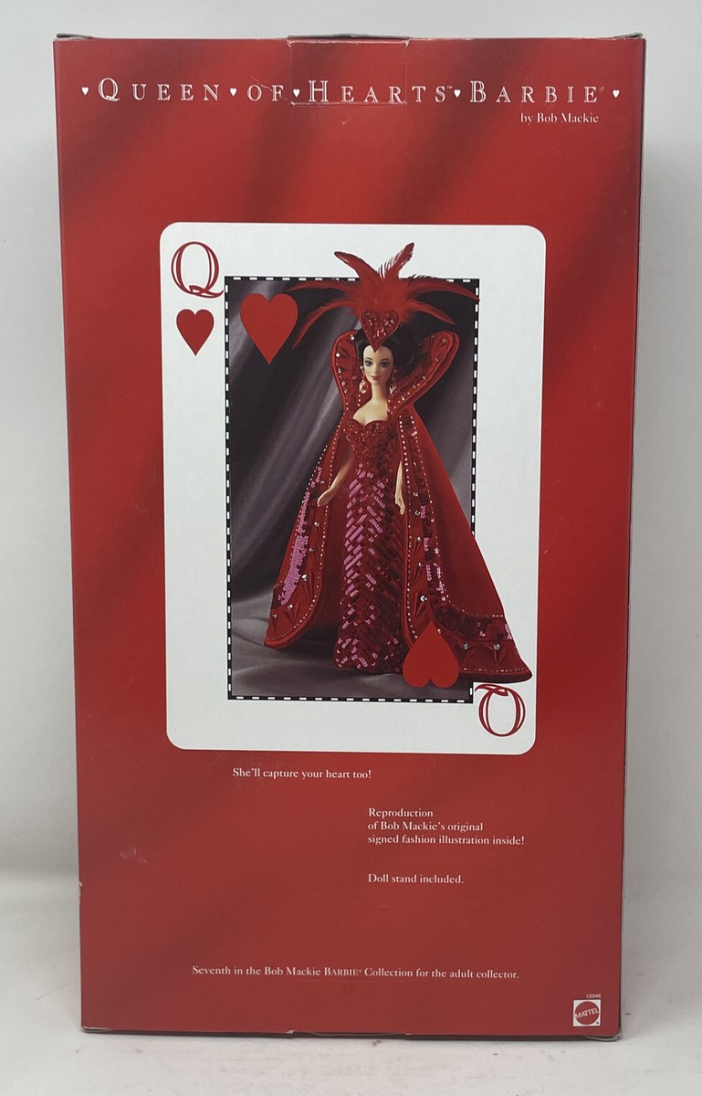 Bid Now: Mattel Bob Mackie Barbie Doll, Queen of Hearts - January 2, 0123 10:00 AM EST