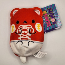 Bears VS Donuts Sneakers Bear Tennis Shoe Laces 4" Beanbag Plush NWT Fidget 076