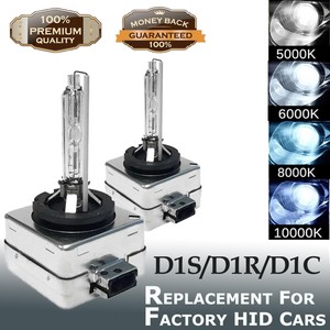 2pcs D1S 35W XENON HID HEADLIGHT BULBS OEM REPLACEMENT FOR BUICK CADILLAC 6000K