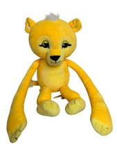 WowWee Fingerlings Plush Lion Yellow Makes Sounds Closing Eyes 18 in