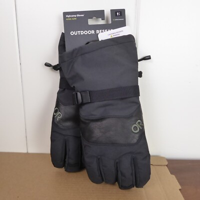 Outdoor Research Snow Gloves Mens SZ M Highcamp Alpine Snowsports Skiing NWT