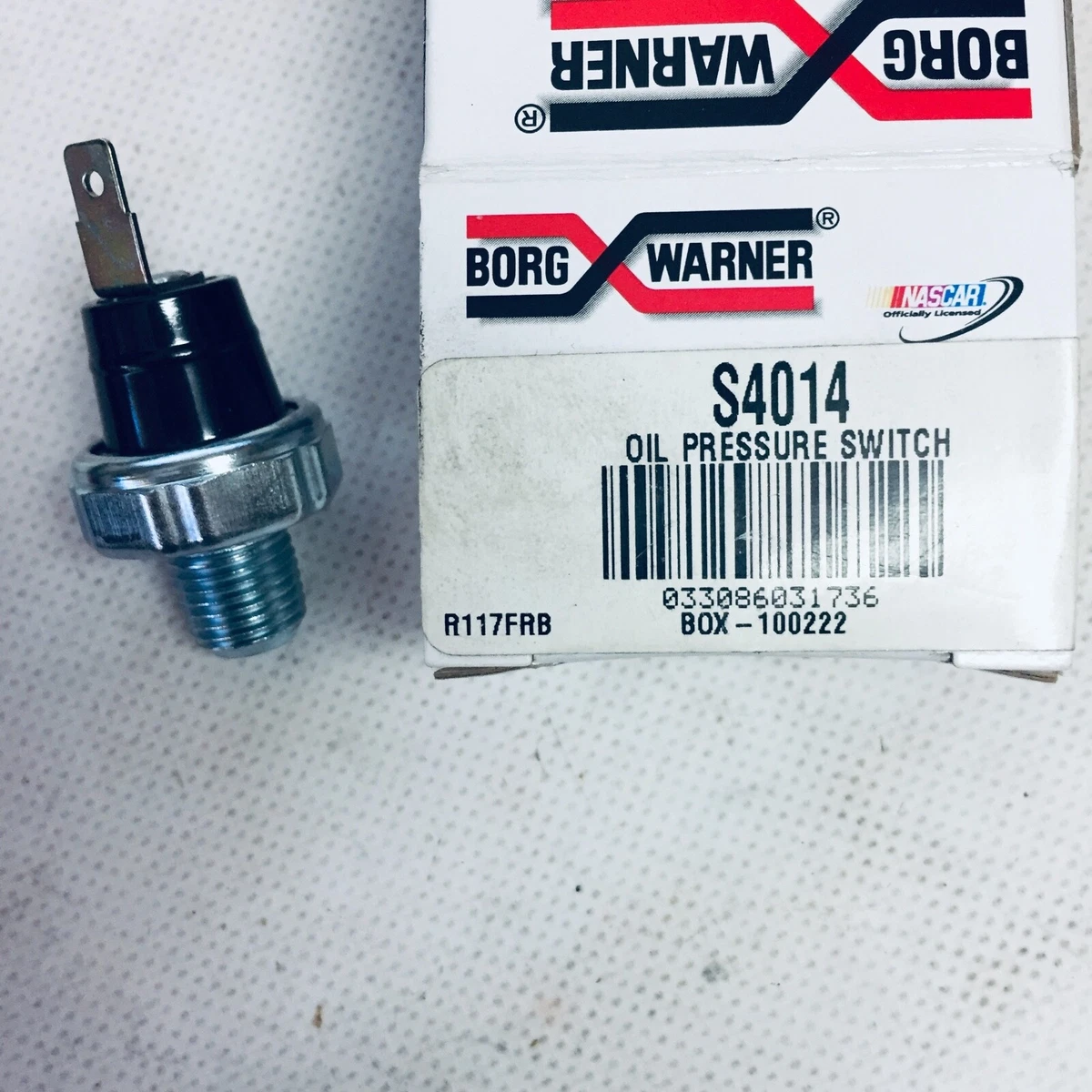 Borg Warner BWD Automotive S4014 Oil Pressure Light Switch BWD New