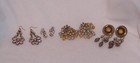 Bling Oversized Extreme Drop Earrings Rhinestone Dangle Lot 94 — photo 2