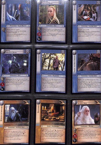 Lord of the Rings TCG Black Rider Complete Set of 194 cards - Picture 3 of 23