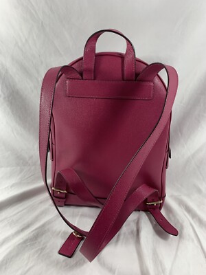 Genuine COACH Kenley cross grain leather bright violet  display picture 3