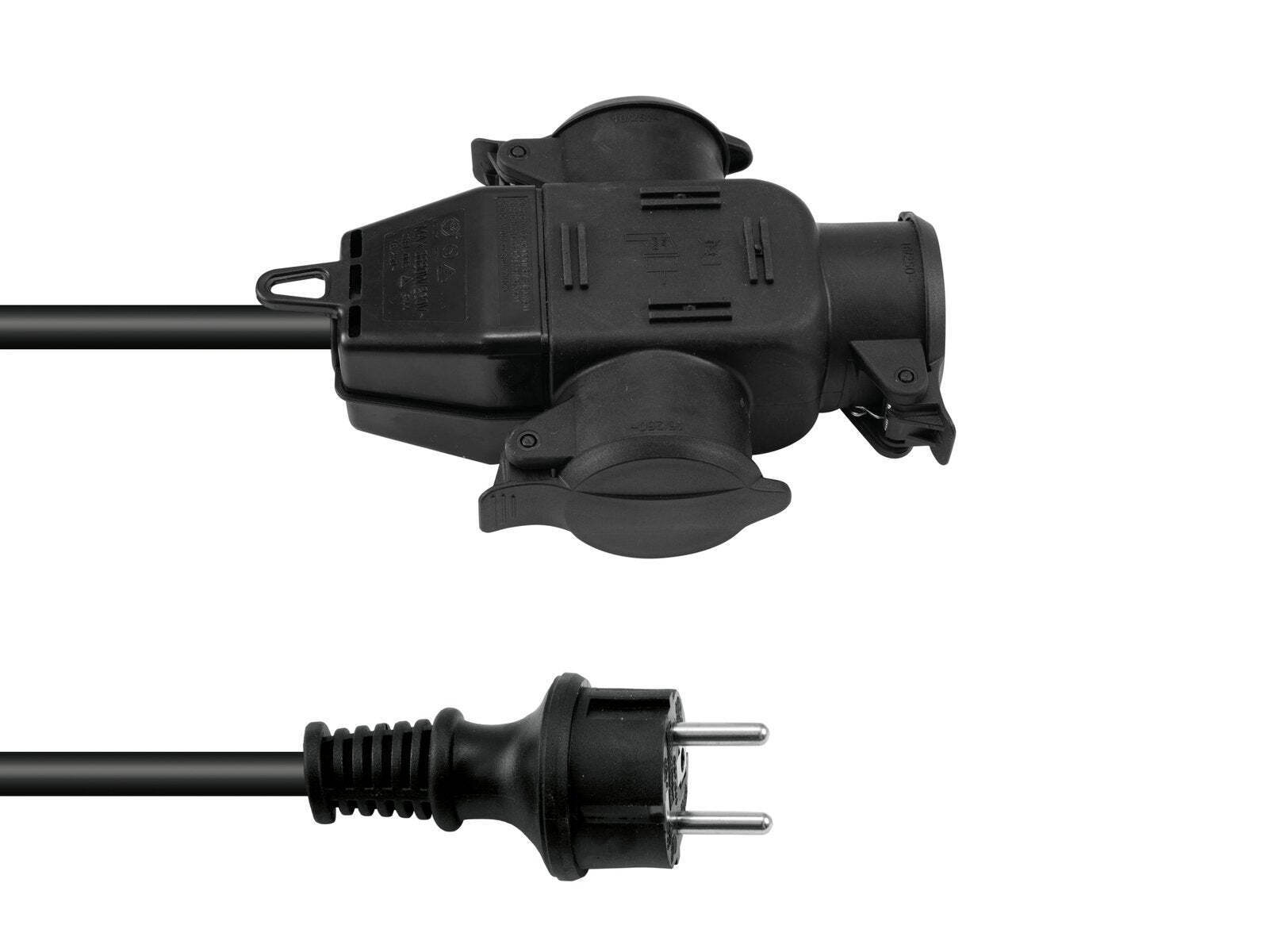 Eurolite Verlängerung 3x2,5 3m 3-fach