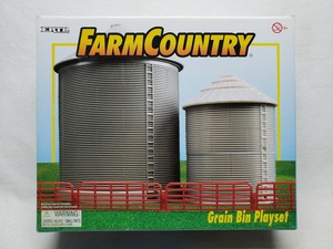 ertl grain bin set