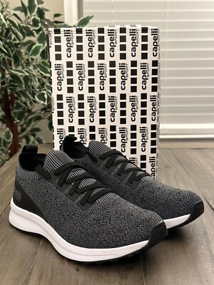 Capelli Unisex US M9/W10.5 CS Fly I Sneakers Black Mel Grey, Style # AGX-1756