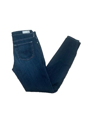 AG Contour 360 The Prima Mid Rise Cigarette Dark Denim 27 R
