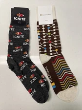 Sock Club 2 Pair:  Microsoft Surface And Ignite - NWT