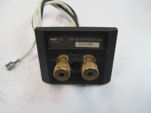 KEF C55/ C95 INPUT PLATE/ BINDING POST