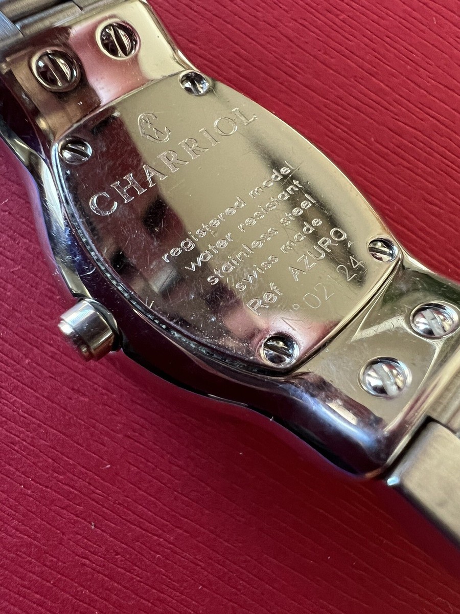 CHARRIOL AZURO レディース 腕時計 ステンレススチール PHILIPP CHARRIOL AZURO BLUE DIAL WOMEN WATCH IN EXCELLENT
