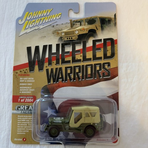 2018 Johnny Lightning WHEELED WARRIORS Set Diecast 1/64 VAR2 HUMMER Willys - Picture 12 of 12