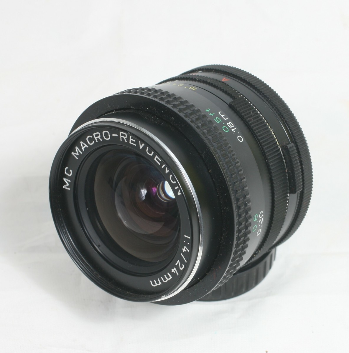 Macro Revuenon MC 24mm f/4 M42 Mount Wide Angle Lens Made in