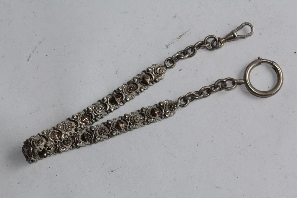 chaîne montre gousset argent