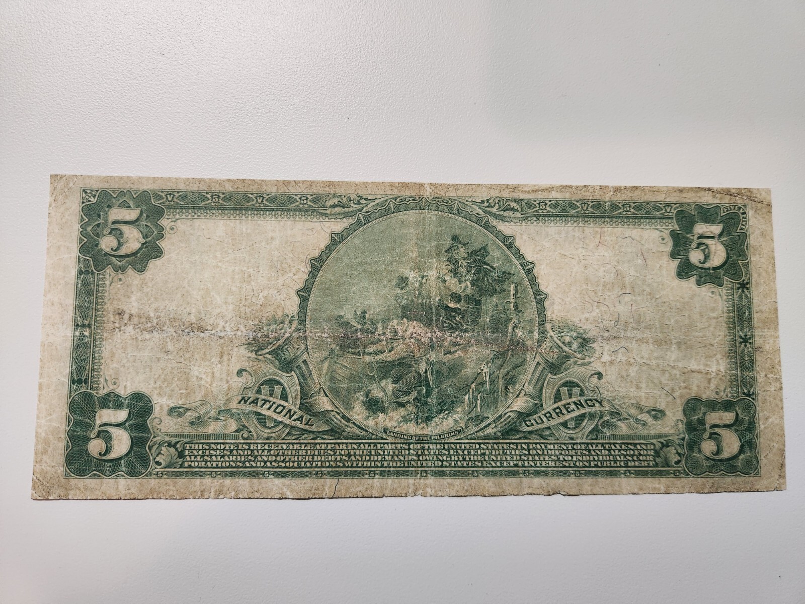 1902 PB 5 DALLAS NATIONAL BANK TEXAS CH 11749 S/N 16413 SCARCE NOTE