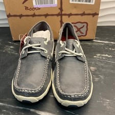 Twisted X Boots Women's Driving Mocs D Toe WDM0004 Size 6.5 M