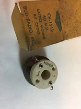 CH-1219 BUD RADIO, INC 60MH LATTICE WOUND R.F. CHOKE NOS