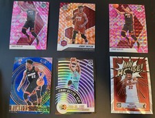 2020-21 Optic Jimmy Butler Lot My House, T-minus Holo Prizm Inserts, Select Blue