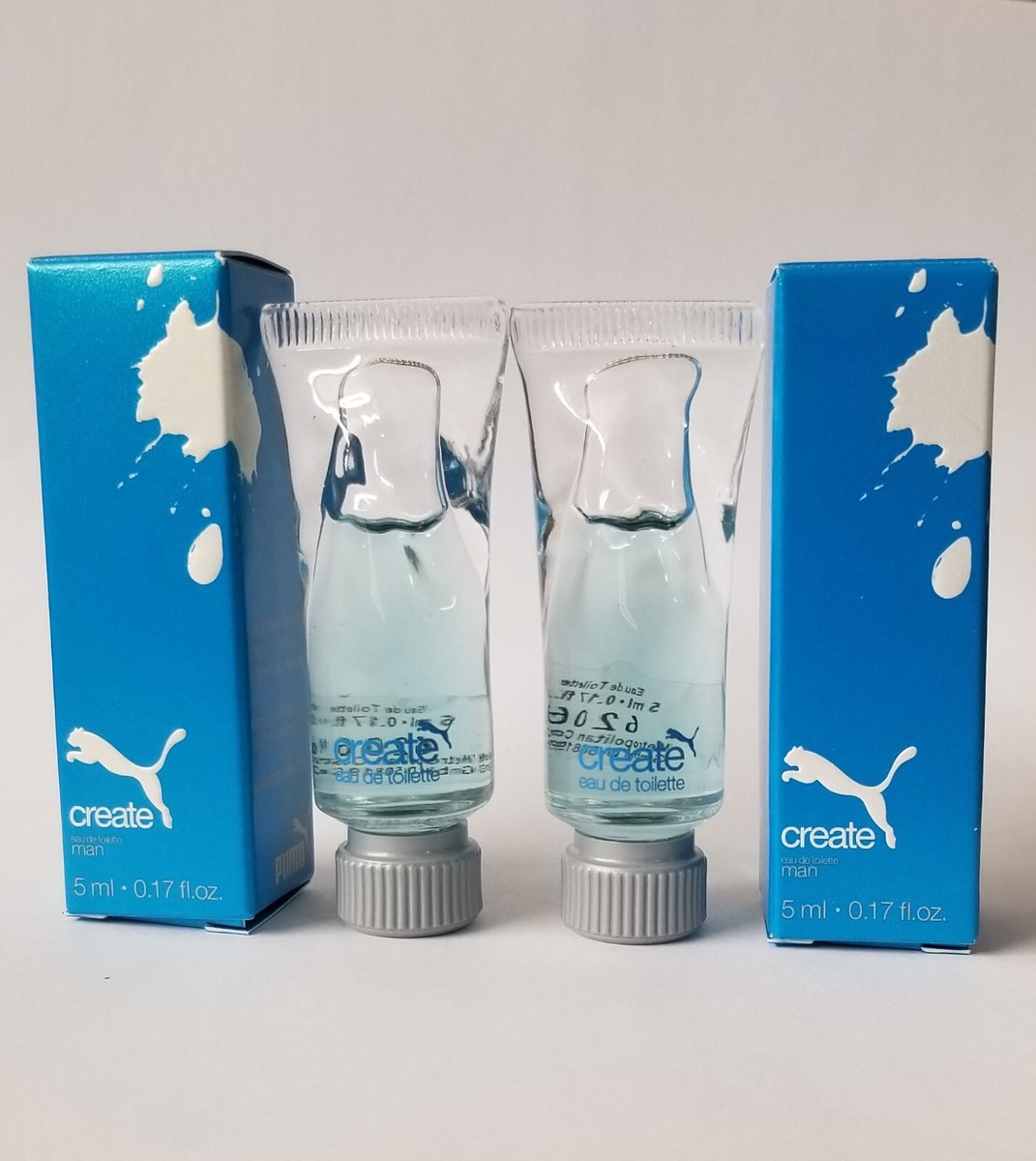 2X Puma Create MAN for Mens EDT Eau De Toilette 5ml UK