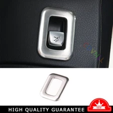 Back Door Tailgate Handle Cover Trim For Mercedes-Benz GLC 2016-22 Silver Steel