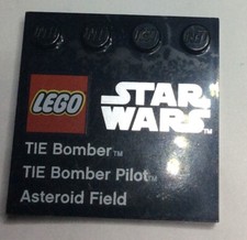 Lego Star Wars Minifigures - Micro Plate Tie Bomber Pilot Astroid Field 75008