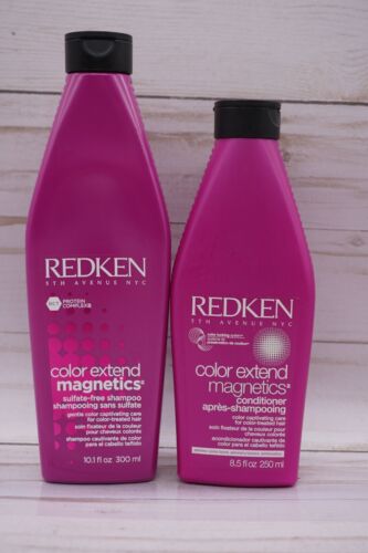 Redken Color Extend Magnetics 10.1 oz Shampoo & 8.5 oz Conditioner DUO