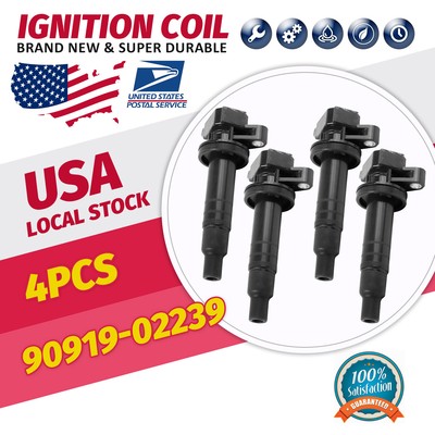 Precision-Crafted 4X Ignition Coil for Chevrolet Prizm 1999-2002 OE- 90919-02339