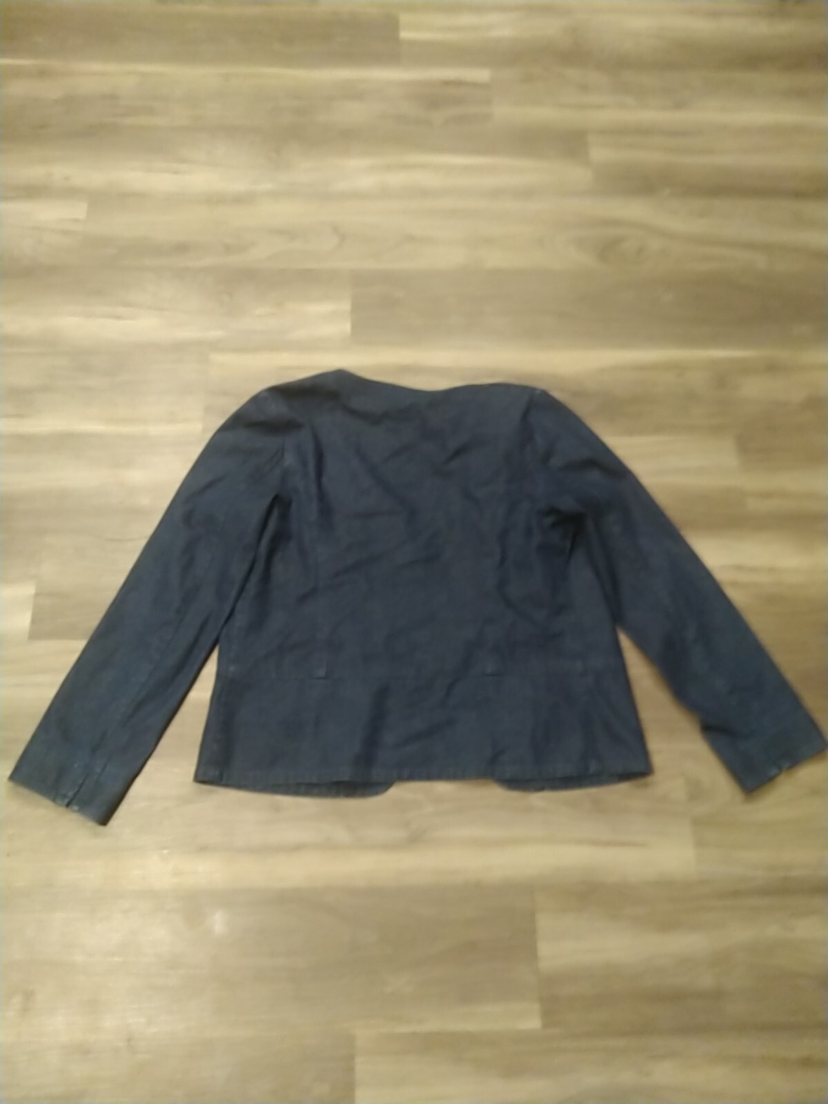 Orvis Denim Button-down Jacket Size Medium Large - image 2