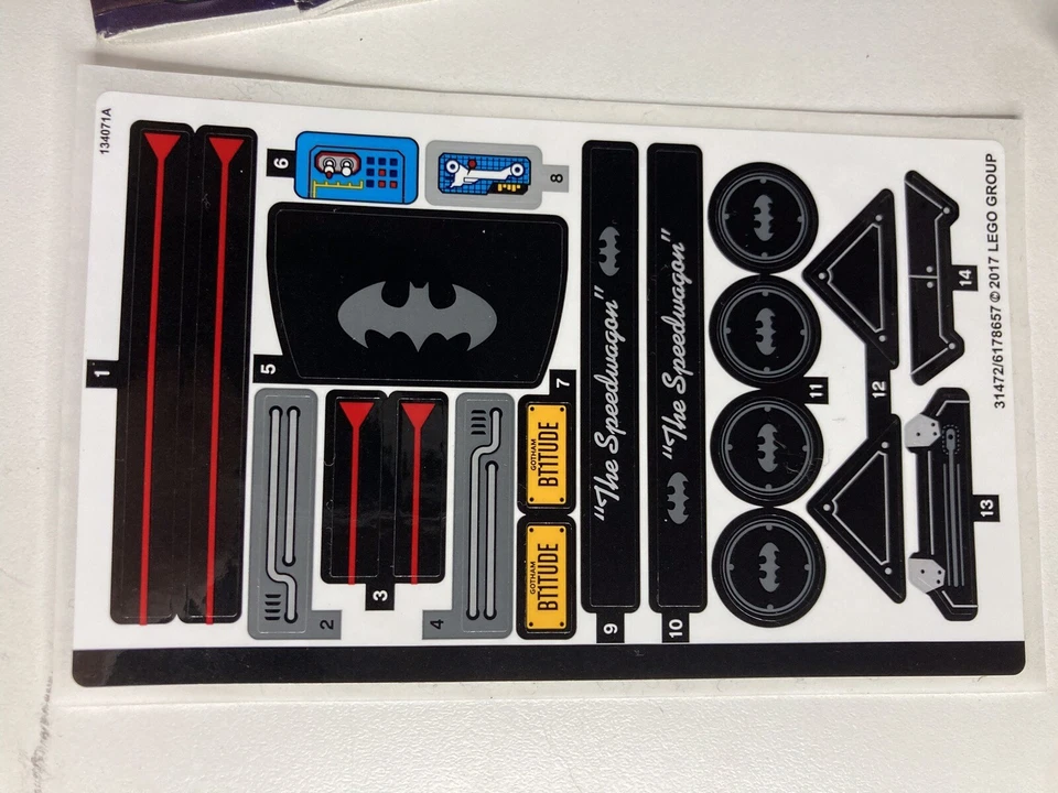 LEGO Batman Movie #70905 Batmobile - Complete, Instructs, 3 Complete Figs - Image 3 of 4