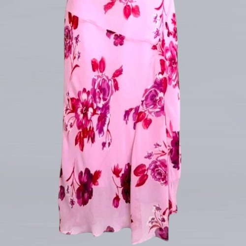 Charlotte Russe Floral Slip Dress | Babydoll | Bias Cut | Whimsygoth | Size S - Picture 7 of 11