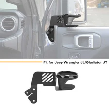 Right Dash Mount Door Drink Cup Holder Rack Bracket For Jeep Wrangler JL JT 18+