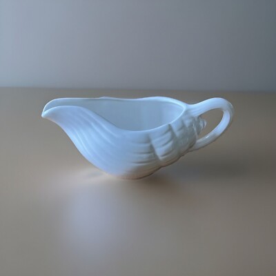 Large Sea Shell Shaped Sauce/Gravy Boat Made in Portugal