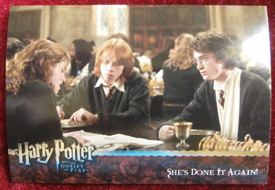 HARRY POTTER AND THE GOBLET OF FIRE - Card #058 - DONE IT AGAIN! - ARTBOX 2005