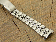 Vintage NOS Unused Watch Band Deployment Clasp 11mm Stainless Steel Seiko Ladies