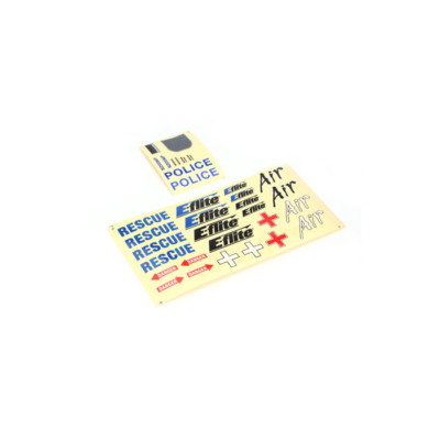 E-flite EFLH2010 Aufkleber Blade CX3 MD520N Complete Decal Set Modell