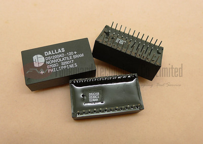 DALLAS DS1220AD-120+ DS1220AD 16KBIT NVSRAM 120NS EDIP24 x 1PC NEW