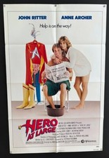 Hero At Large Movie Poster John Ritter Anne Archer Cute Art *Hollywood Posters*