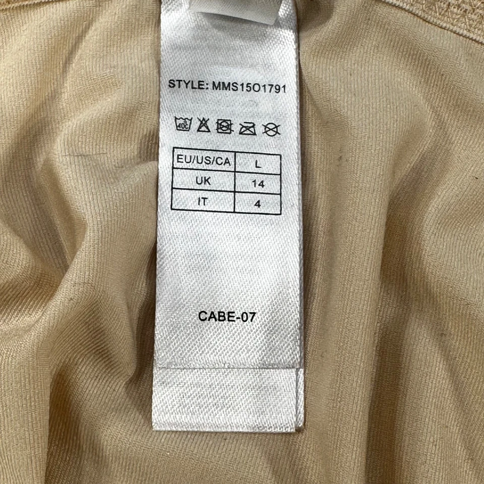 Marie Meili Women's Size Large Panty Bikini Brief Beige New With Tags - Image 4 of 4