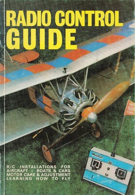 RADIO CONTROL GUIDE BUTCHER 1976 UK BOOK 1ST PRESS OOP AIRCRAFT MODEL/AEROBATICS