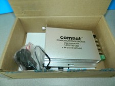COMNET FVT41S1 4-CHANNEL DIGITALLY ENCODED VIDEO TRANSMITTER SM 1 FIBER