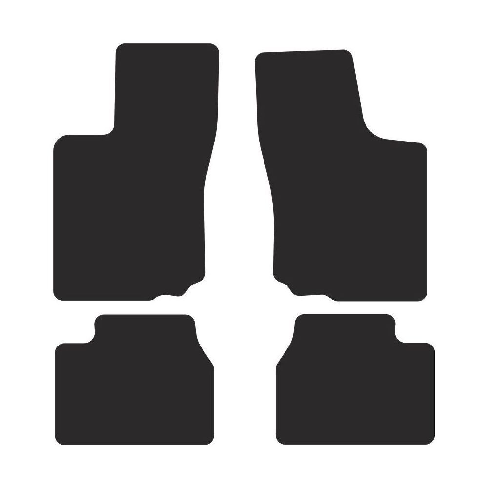 Tapis de sol velours Opel Corsa B bleu cuir pour remplacer une moquette usée de 1993-2000