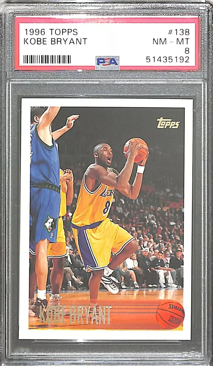 【A24】 NBA カード Kobe Bryant topps RC PSA8