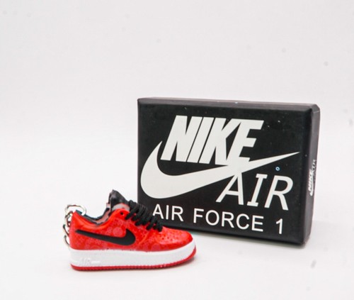 LLAVERO MINI ZAPATILLAS BAJAS BLANCO ROTO NIKE AIR FORCE 1 **ENVÍO REINO UNIDO** - Imagen 23 de 28