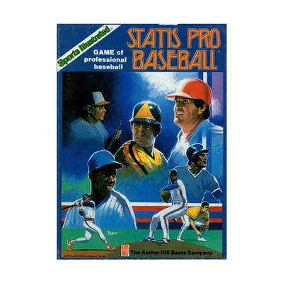 Avalon Hill Statis Pro Baseball Statis Pro Baseball (1987 Ed) Box Fair/NM