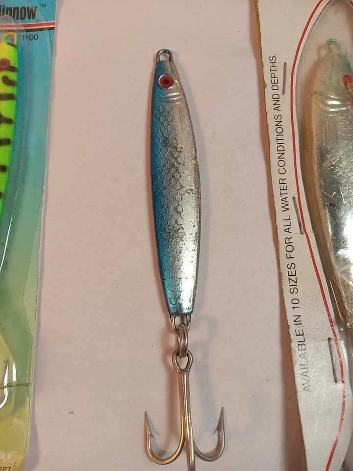 Gibbs Nortac Minnow Lure 60 克 2 盎司 100 克 3.5 盎司 4 件 Luhr Jensen D. Stinger 4.5 — 第 3/4 张图片