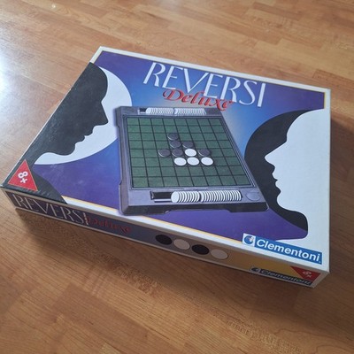 Clementoni   REVERSI DELUXE   BRETTSPIEL Strategiespiel   2 SPIELER