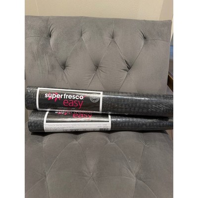 Graham & Brown Superfresco Easy ''Crocodile'' Textured Wallpaper in Black