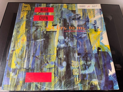 12'' Maxi Willie Colon - Set fire to me 1986 superselten Latin Jazzbo Version